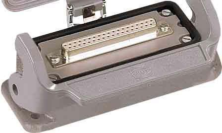 Harting Adapter-Kunststoff f.1xD-Sub 09300009965