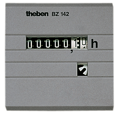 Theben Betriebsstundenzähler 10-80 V DC BZ142-1