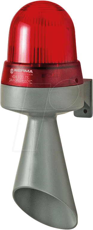 Werma LED-Hupe 24V AC/DC rt 42412075