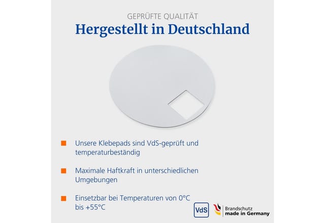 Hekatron Vertriebs Klebepad (VE10)