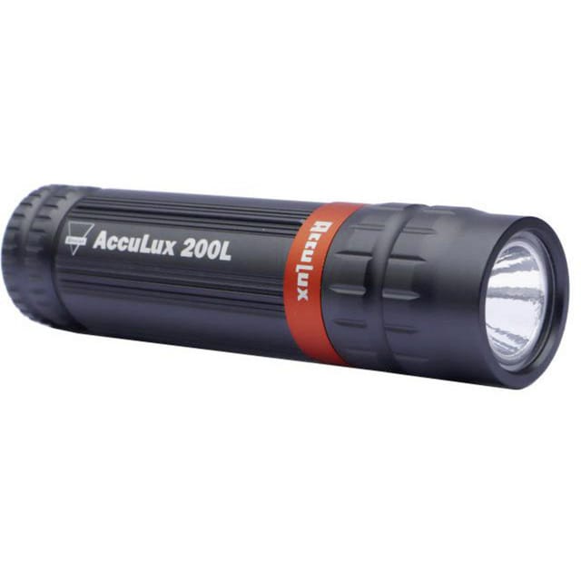 AccuLux Aluminium-Handleuchte inkl. 3AAA ca. 200lm 200L