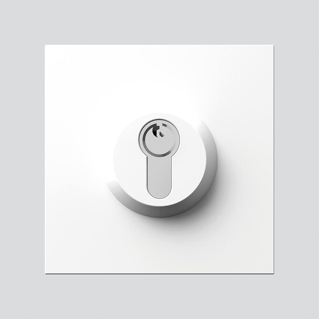 Siedle&amp;Söhne Schloss-Modul weiss SM 611-01 W