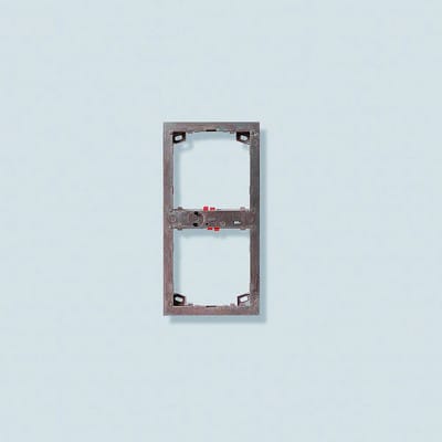Siedle&amp;Söhne Montagerahmen für 2 Module MR 611-2/1-0