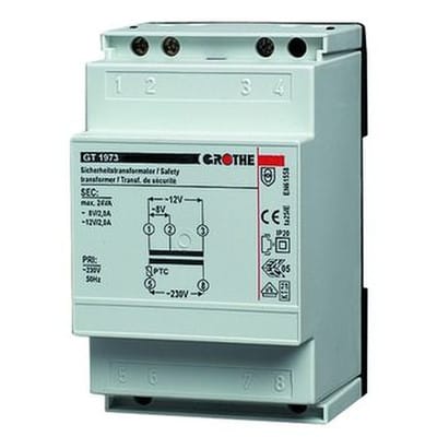 Grothe Sicherheitstransformator 2,0/2,0A GTN 1973