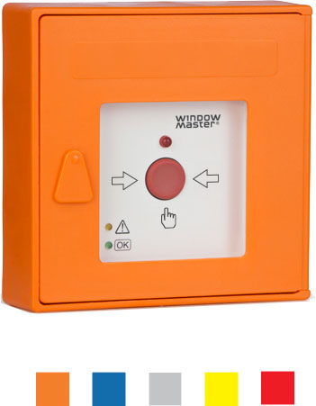 WindowMaster RWA Hauptbedienstelle orange für WSC 5xx WSK 501 0005 02
