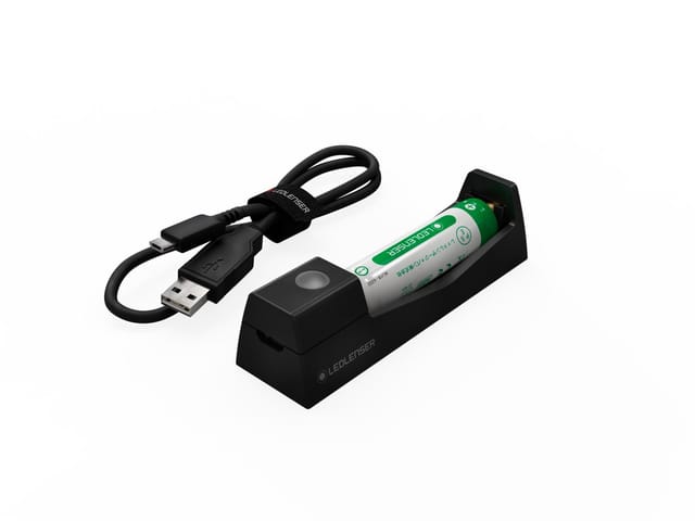 LED LENSER® USB-Ladegerät 14500 Li-Ion-Akku 500986