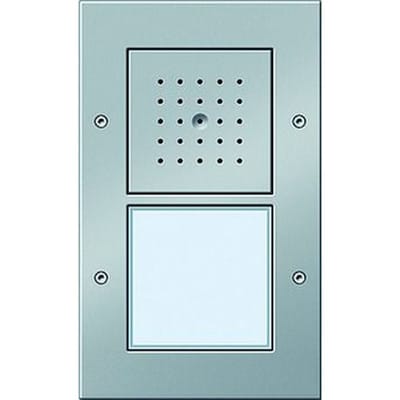 Gira Türstation AP 1fach alu 126665