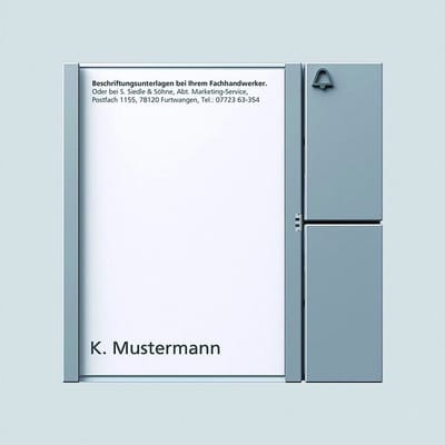 Siedle&amp;Söhne Bus-Tasten-Modul si/met BTM 650-01 SM