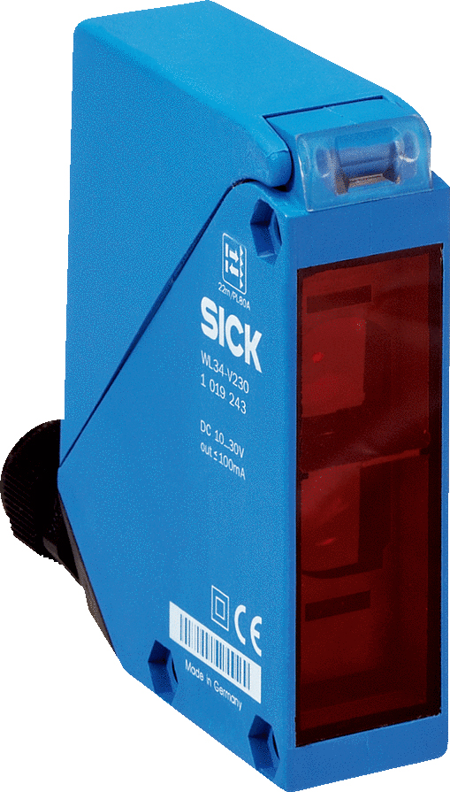 Sick Reflex.-Lichtschranke,15m UC,Rel.,Zeit WL34-R240