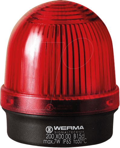 Werma Dauerleuchte 12-240V rt 20010000