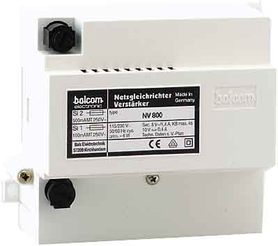 Balcom Electronic Netzgleichrichter NV 800