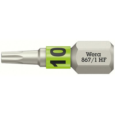 Wera Werk Bits mit Haltefunktion TX 10 x 25 mm 05066140001