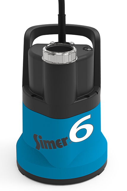 Jung Pumpen Schmutzwasserpumpe SIMER 6 230 V, DT. STECKER OD6601G-06