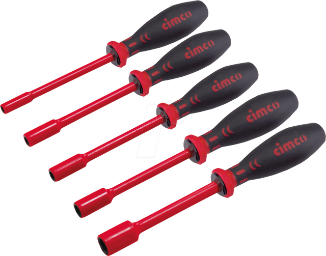 Cimco Werkzeuge 2K-VDE-Steckschlüssel-Set 117801