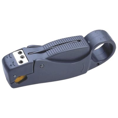 Cimco Werkzeuge Koax-Abisolierer m. 3 Schneid. 120098