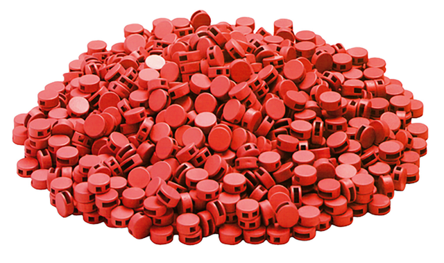 Cimco Werkzeuge Kunststoffplomben 10mm orange 140742 (VE1000)