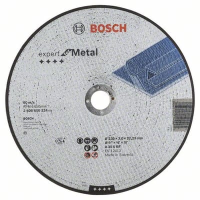 Bosch Power Tools PRO Metal Trennscheibe, 230 x 3 22.23 mm 2608600324