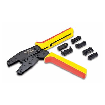 Cimco Werkzeuge Crimpzange Solar 3 Einsätze 106052