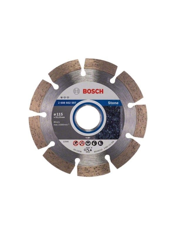 Bosch Power Tools Diamanttrennscheibe Standard for Stone 2608602597