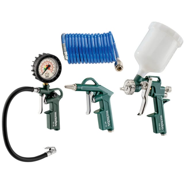 Metabowerke Druckluft-Zubehör-Set 4-teilig LPZ 4 Set