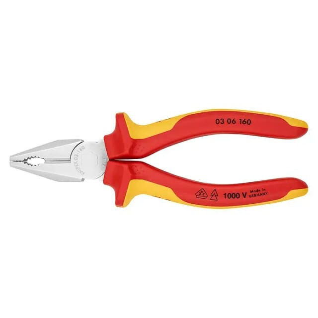 Knipex-Werk Kombizange verchromt, 160mm 03 06 160