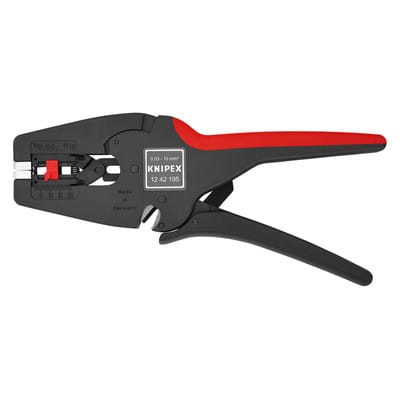 Knipex-Werk Abisolierzange automatisch, 195mm 12 42 195 SB