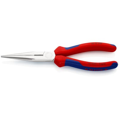 Knipex-Werk Flachrundzange mit Schneide, 200mm 26 15 200