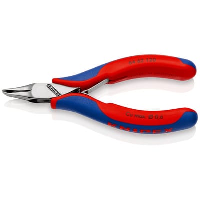 Knipex-Werk Elektronik-Vornschneider spiegelpoliert,120mm 64 62 120