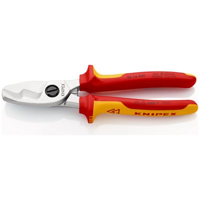 Knipex-Werk Kabelschere isoliert, 200mm 95 16 200 SB