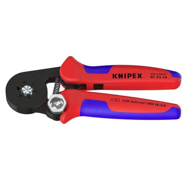 Knipex-Werk Crimpzange f.Aderendh. 180mm 97 53 14
