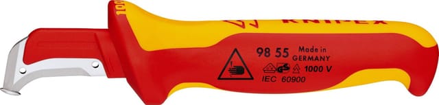 Knipex-Werk Abmantelungsmesser 155mm 98 55