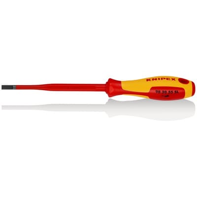 Knipex-Werk Schraubendreher Slim f.Schlitzschr. 232mm 98 20 55 SL