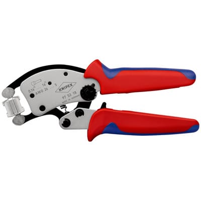 Knipex-Werk Aderendhülsen-Presszange 0,14-16qmm 97 53 18 SB