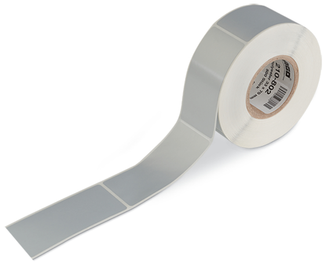 WAGO GmbH &amp; Co. KG Typenschilder 50x25mm silberfarben 210-812