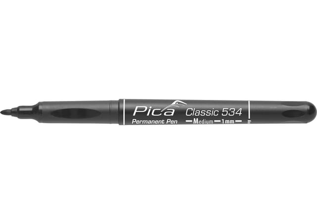 Pica-Marker Permanent Pen M, 1,0mm, schwarz 534/46