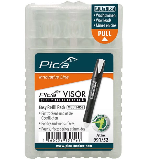Pica-Marker VISOR Ersatzminen permanent, weiss 991/52 (VE4)