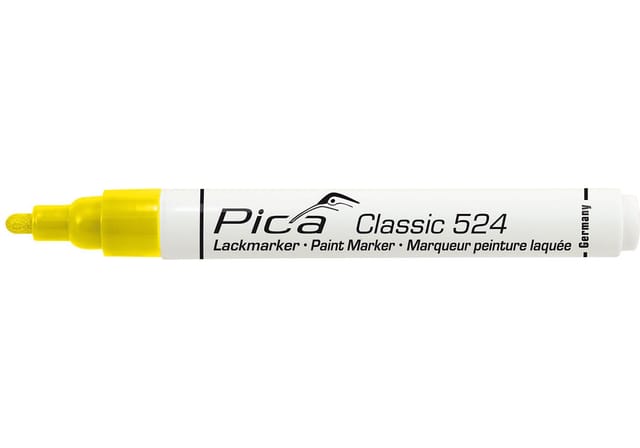 Pica-Marker Lackmarker gelb 524/44