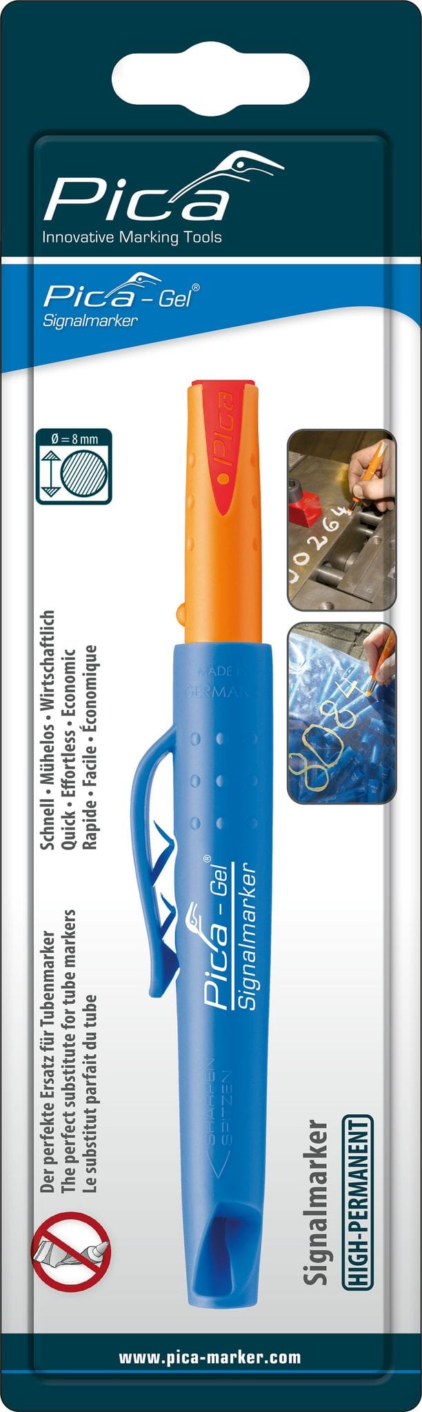 Pica-Marker GEL Signalmarker rot 8082