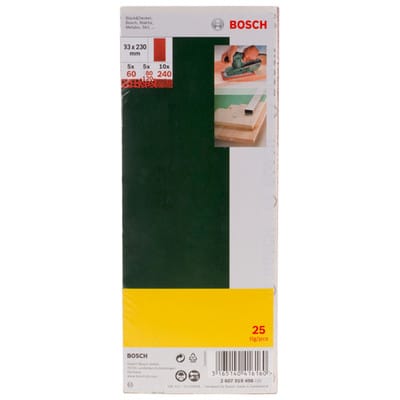 Bosch Power Tools Schleifblatt-Set für Schwingschleifer 2607019498
