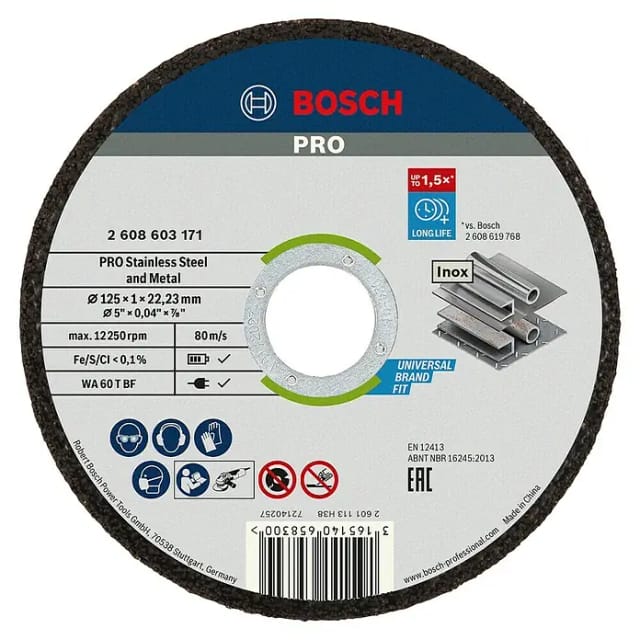Bosch Power Tools PRO Stainless Steel and Metal Trennscheibe 2608603171