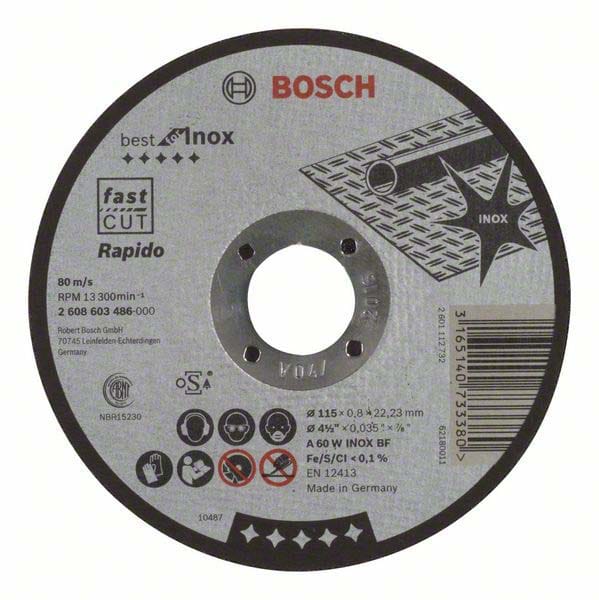 Bosch Power Tools PRO Stainless Steel and Metal Trennscheibe 2608603486