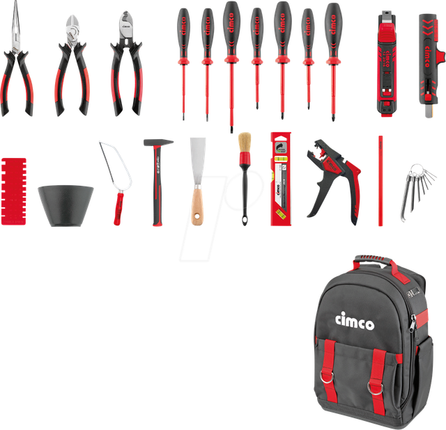 Cimco Werkzeuge Lehrlingsrucksack ECO 170400