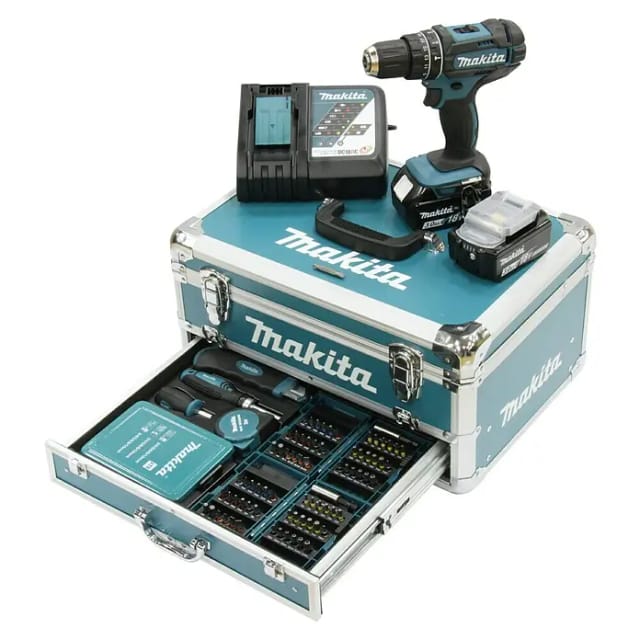 Makita Akku-Schlagbohrschrauber 18V DHP482RFX9