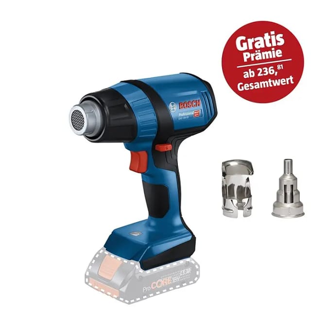 Bosch Power Tools Akku-Heißluftgebläse GHG 18V-50 06012A6500