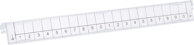 CobiNet Klappbarer Schilderrahmen 1/20 m.Papierschild 102249