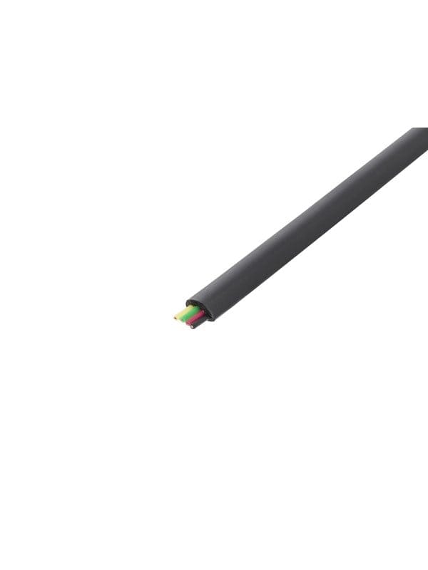 Goobay Telefonflachkabel 100 m R. sw,4adrig 50253