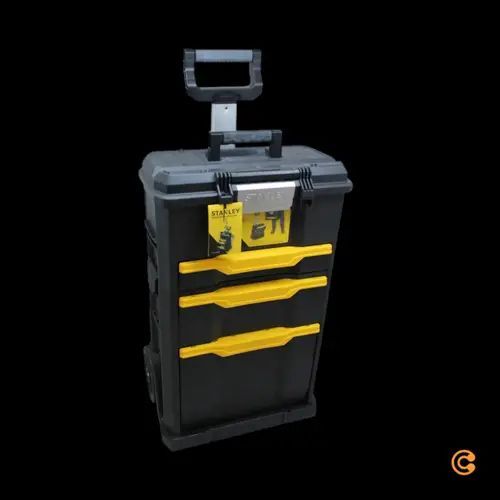 [gebraucht] B-ware Stanley Werkzeugkasten Rollende Werkstatt Trolley-koffer Unbestückt Schwarz