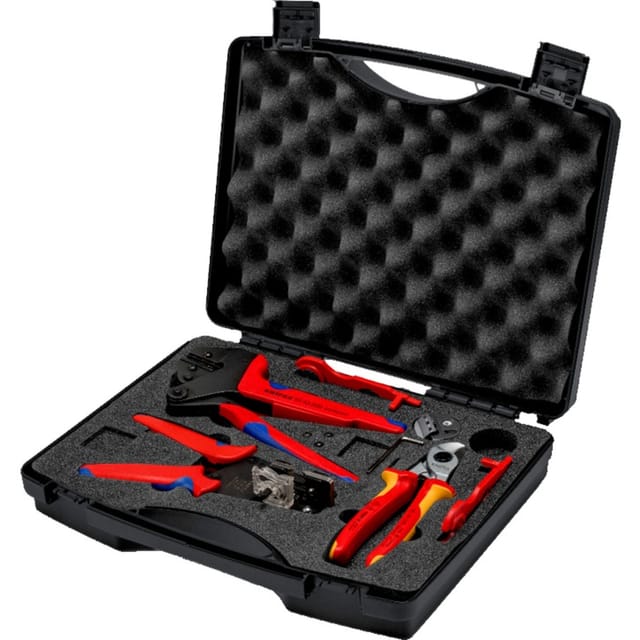 Knipex-Werk Werkzeugkoffer für Photovoltaik MC4 97 91 04 V01