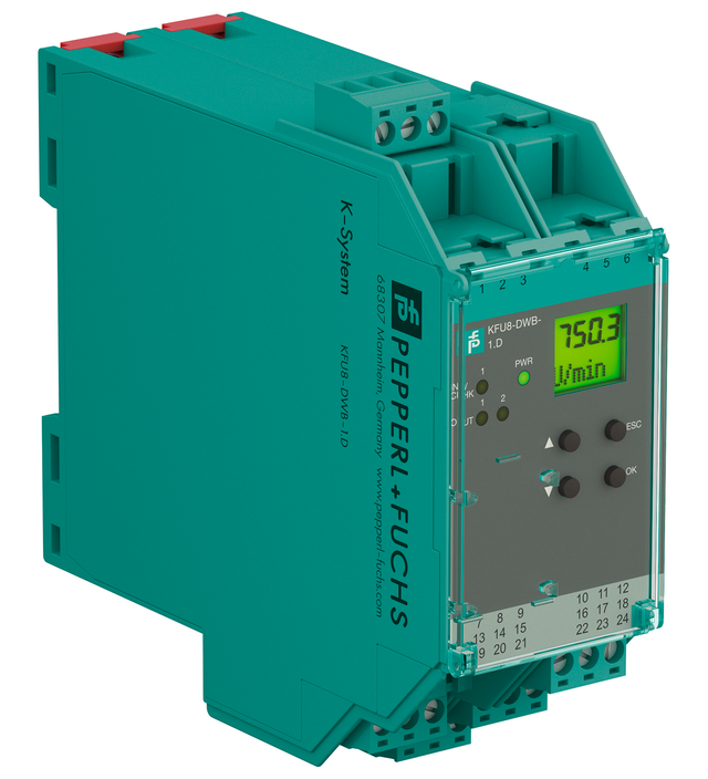 Pepperl+Fuchs Fabrik Drehzahlwächter KFU8-DWB-1.D