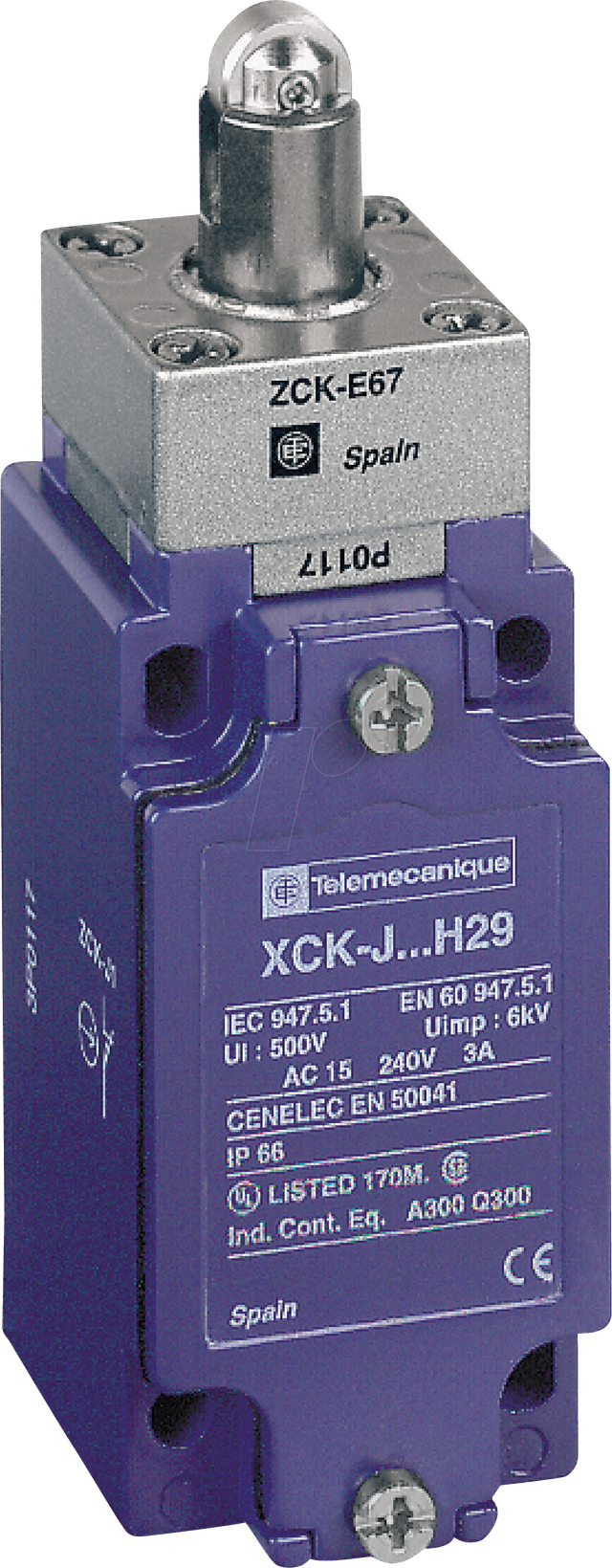 Telemechanique Sensors Positionsschalter IP66 XCKJ167H29